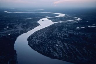 Река Шари (Африка) начинает свое течение