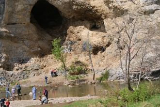 Река Сиказа, пещера Салавата Юлаева, ска