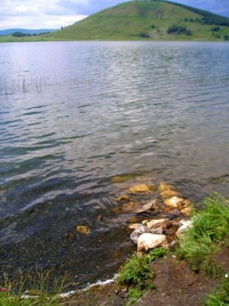 Озеро Аушкуль и его окрестности площадью