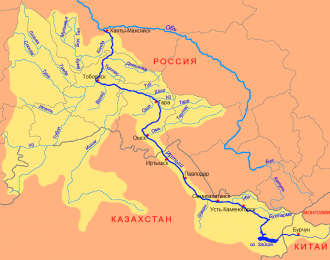 Иртыш – река в Азиатской части России, в