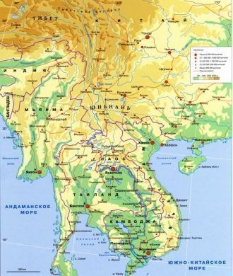 По югу Вьетнама протекает одна из самых 