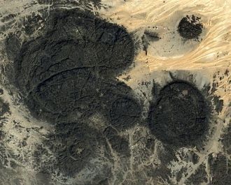 Спутниковый снимок массива Аир.