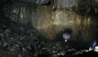 В пещере обнаружены 2000 карстовых колод