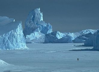 В ледниковом покрове Антарктиды находитс