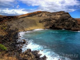 Нужно отметить, что прибой в районе пляж