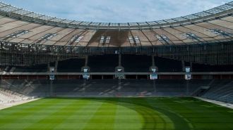 Дизайн стадиона чем-то напоминает римски