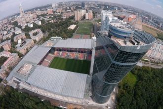 Арена ЦСКА вид с высоты.