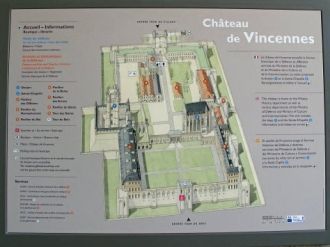 План Венсенского замка.